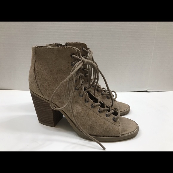 Mia open toe lace up bootie - Picture 7 of 8